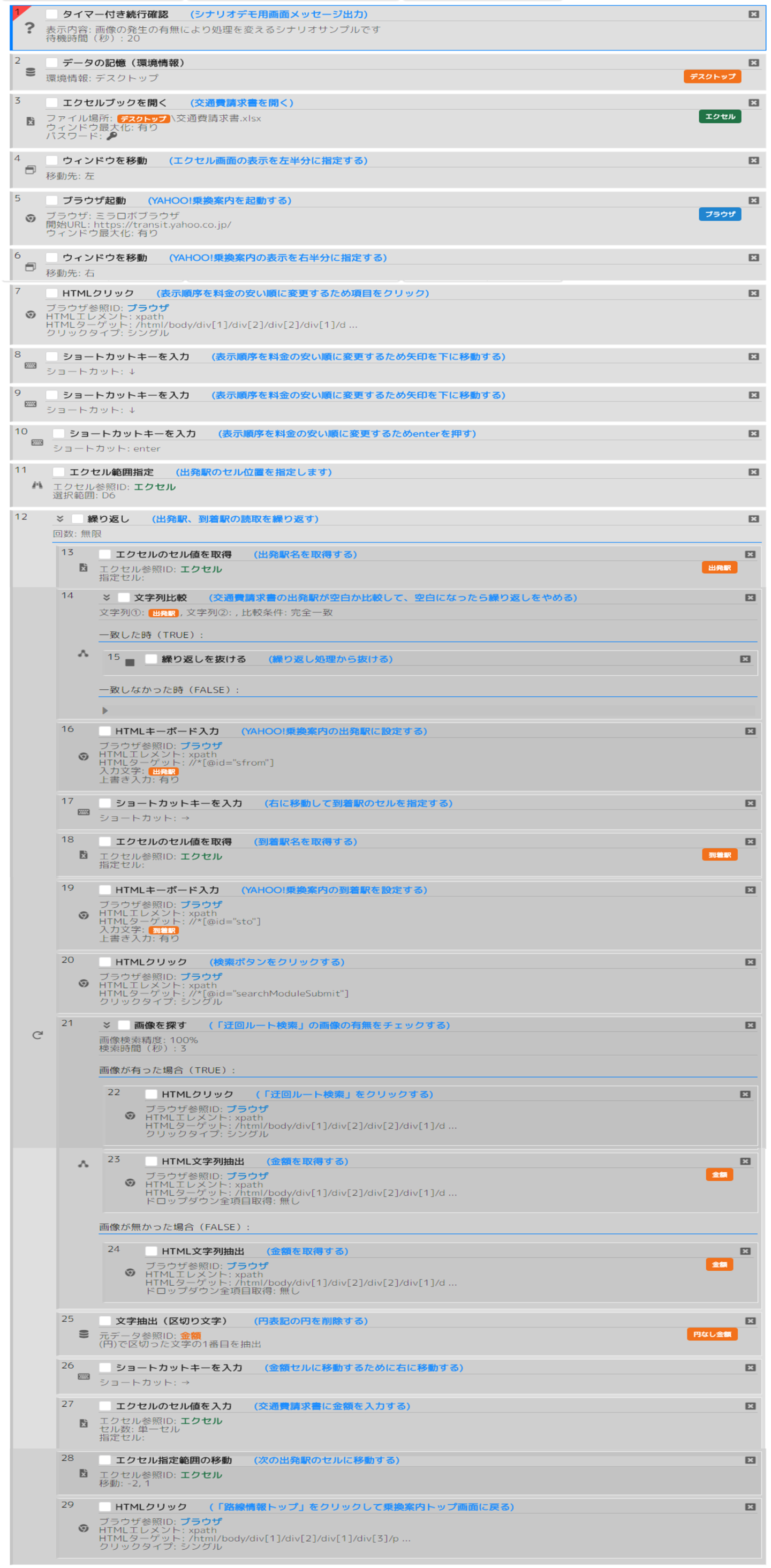 画像分岐